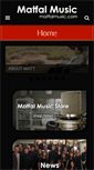 Mobile Screenshot of matfalmusic.com